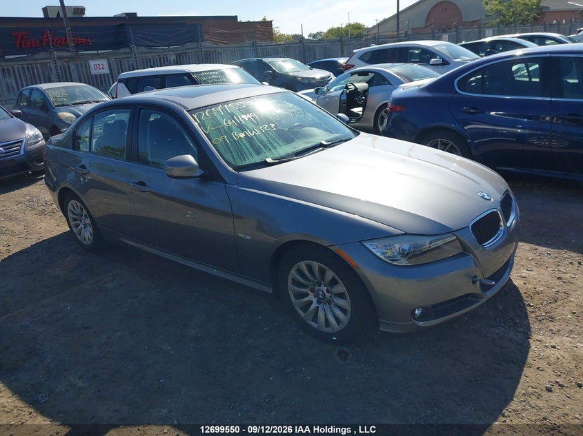 2009 BMW 323 I, Water, IAAI, VIN WBAPG73569A641149