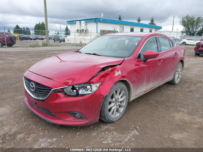 Vin: jm1gj1v54f1190104, lot: 3104904, mazda 6 touring 20152