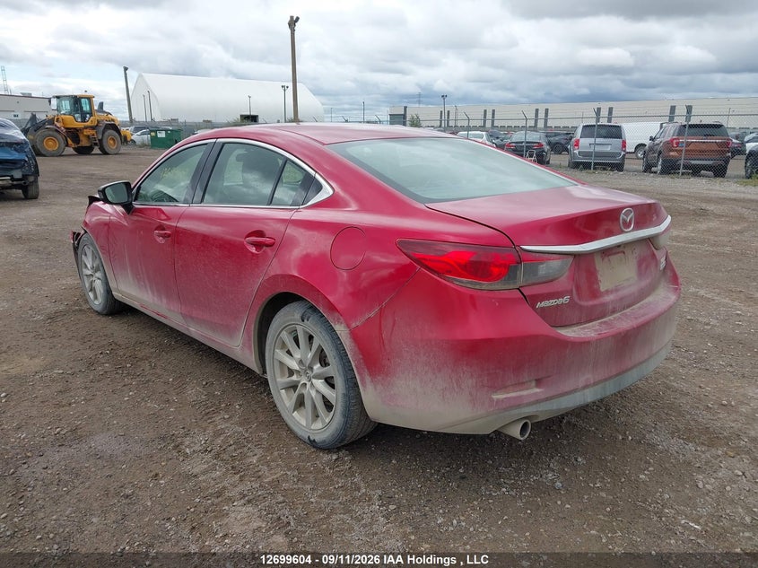 Vin: jm1gj1v54f1190104, lot: 3104904, mazda 6 touring 20153