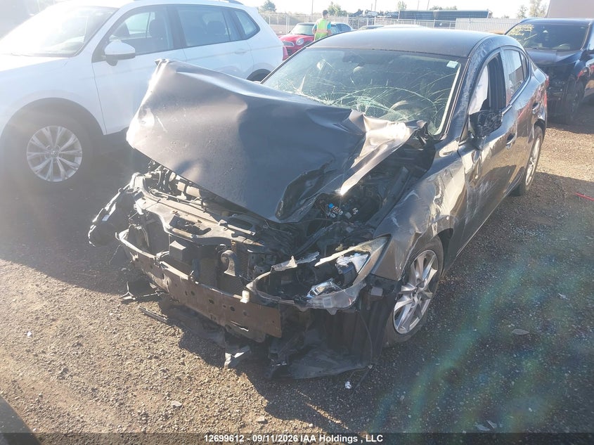 Vin: jm1bm1v70e1163922, lot: 3104912, mazda mazda3 gs-sky 20142