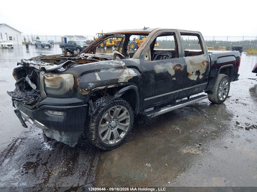 2018 GMC —, Повністю згоріле, IAAI, VIN 3GTU2PEJ1JG508299 — фото 2