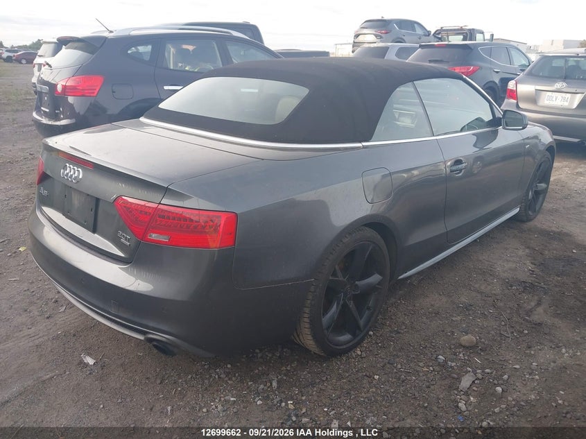 Vin: wauwfbfh0dn004136, lot: 3104964, audi a5 premium plus 20134