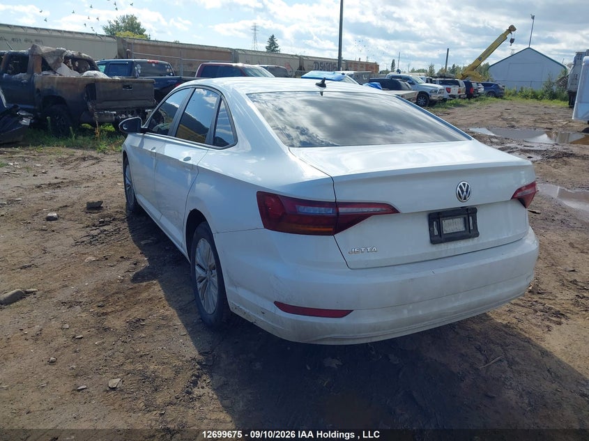 Vin: 3vwc57bu3km030369, lot: 3104977, volkswagen jetta 1.4 tsi comfortline 20193