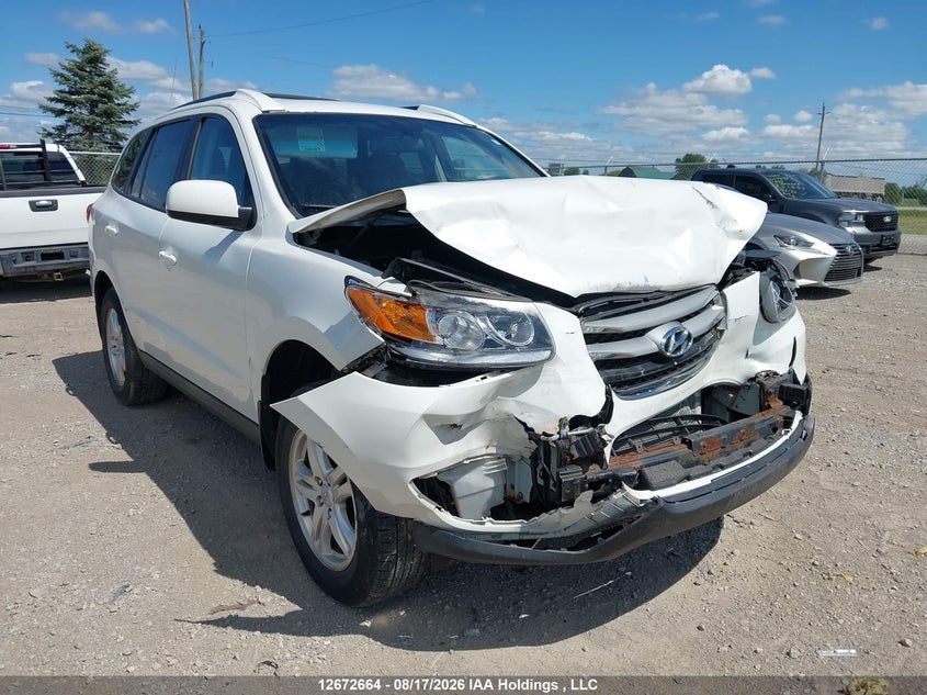 2012 Hyundai Santa Fe Gl 2.4, Front, IAAI, VIN 5XYZG3AB9CG118566
