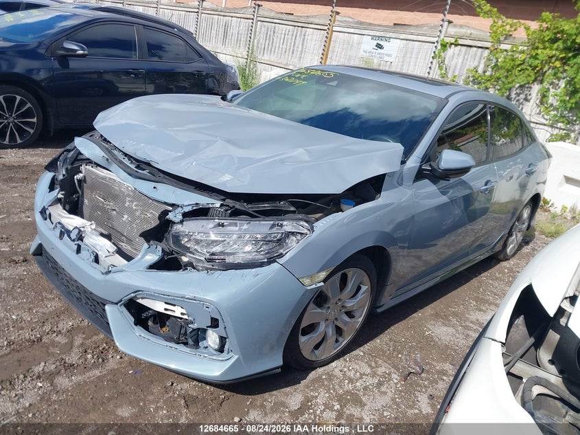 Vin: shhfk7h98hu307749, lot: 3105045, honda civic sport touring 20172