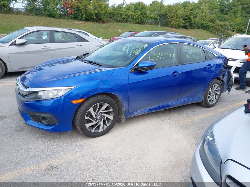 Vin: 2hgfc2f68jh015658, lot: 3105067, honda civic lx 20182