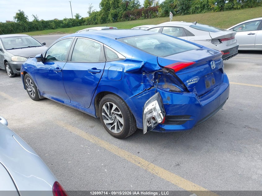 Vin: 2hgfc2f68jh015658, lot: 3105067, honda civic lx 20183