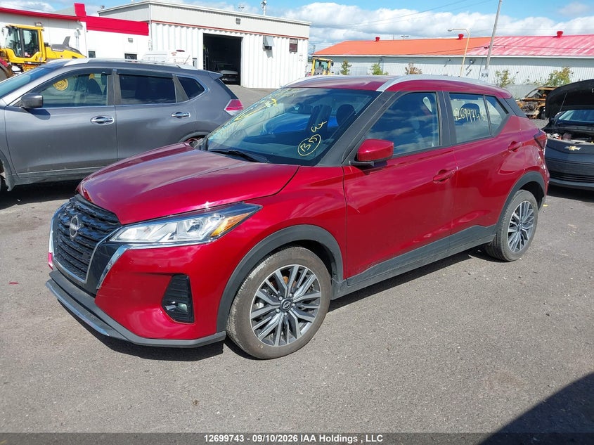 2025 Nissan Kicks Play Sv Cvt, Front, IAAI, VIN 3N1CP5CV9SL511311 — photo 2