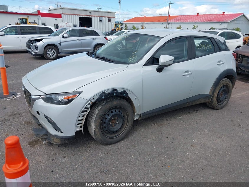 2020 Mazda Cx-3 Gx, Front, IAAI, VIN JM1DKFB76L1470394 — photo 2