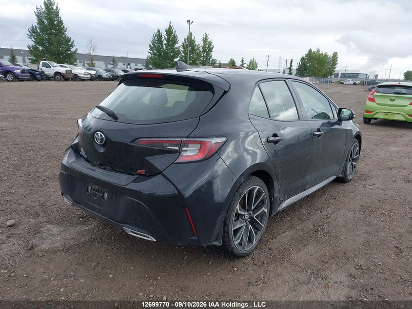 Vin: jtnk4rbe8k3017734, lot: 3105128, toyota corolla se/xse 20194