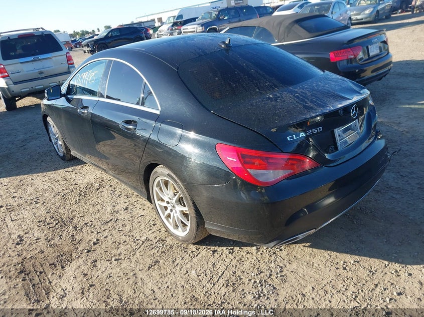 Vin: wddsj4gb3jn581315, lot: 3105143, mercedes-benz cla 250 4matic 20183