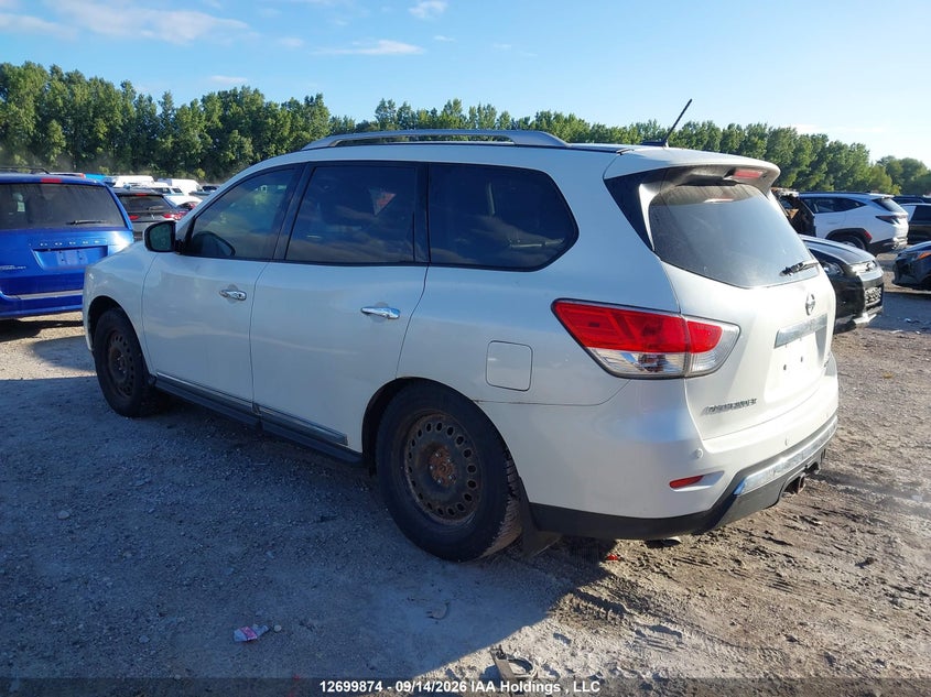 Vin: 5n1ar2mm9fc668224, lot: 3105233, nissan pathfinder s/sv/sl/platinum 20153