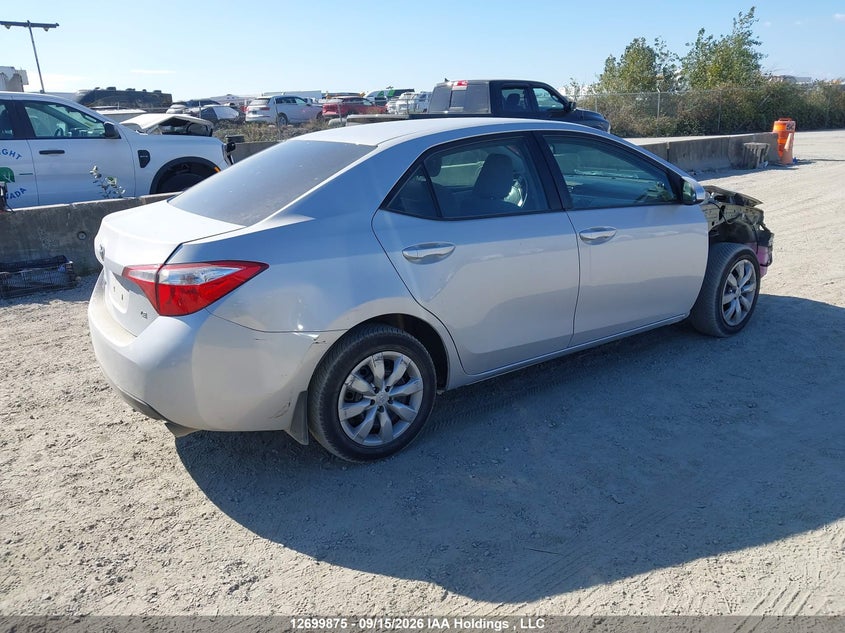 Vin: 2t1burhexfc336237, lot: 3105234, toyota corolla le 20154