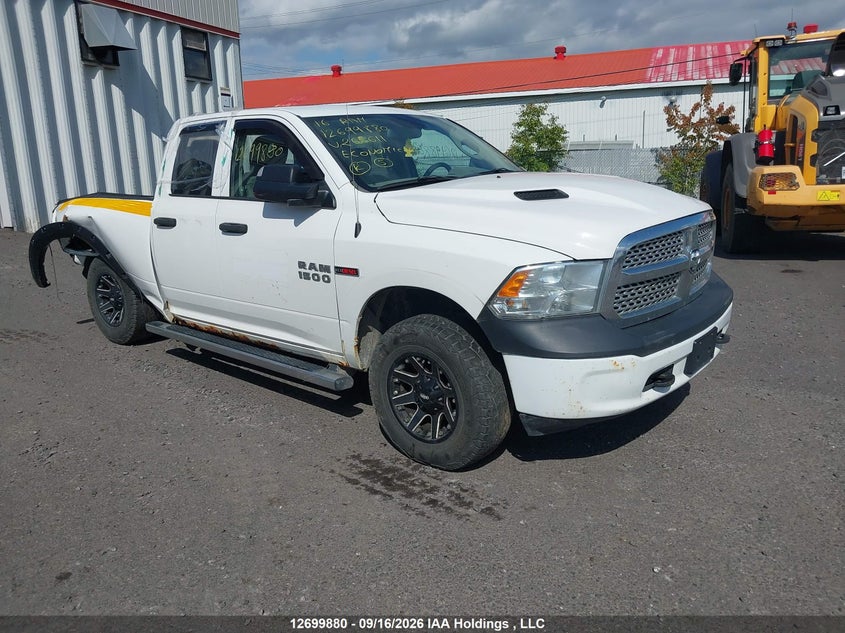 2016 Dodge Ram, Удар сзади, IAAI, VIN 1C6RR7FM6GS265611