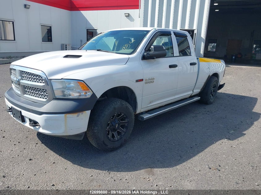 2016 Dodge RAM, Удар ззаду, IAAI, VIN 1C6RR7FM6GS265611 — фото 2