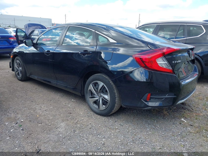 Vin: 2hgfc2e55lh002863, lot: 3105243, honda civic lx 20203