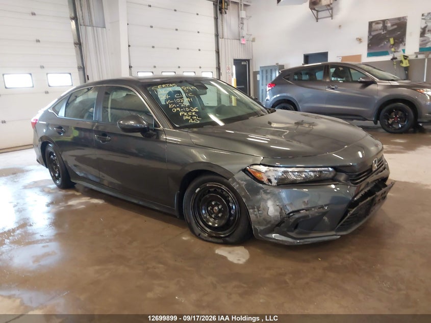 Vin: 2hgfe2f2xrh102741, lot: 3105258, honda civic lx 2024 img_1