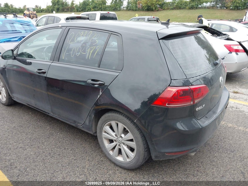 Vin: 3vw117au0hm002977, lot: 3105284, volkswagen golf s/wolfsburg 20173