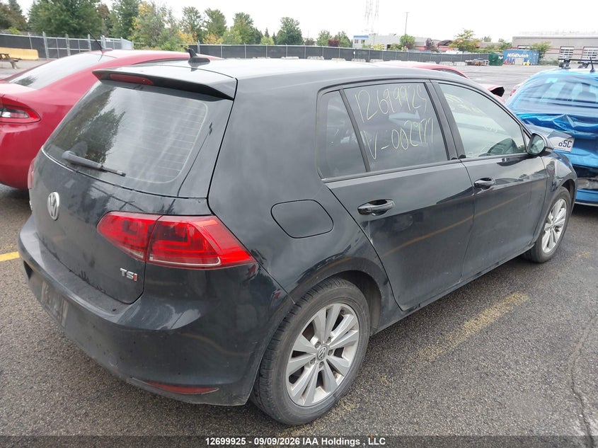 Vin: 3vw117au0hm002977, lot: 3105284, volkswagen golf s/wolfsburg 20174