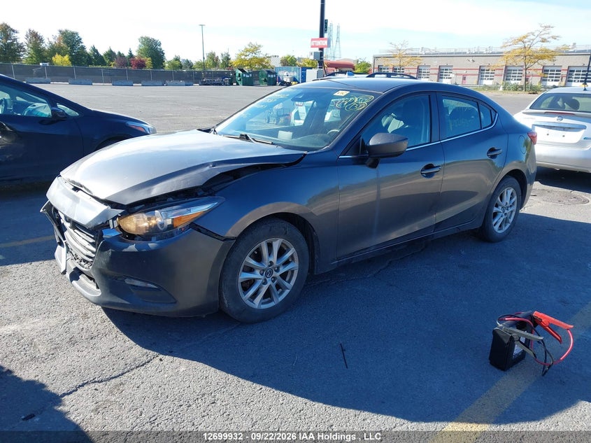 Vin: 3mzbn1t70jm221537, lot: 3105291, mazda 3 se 20182