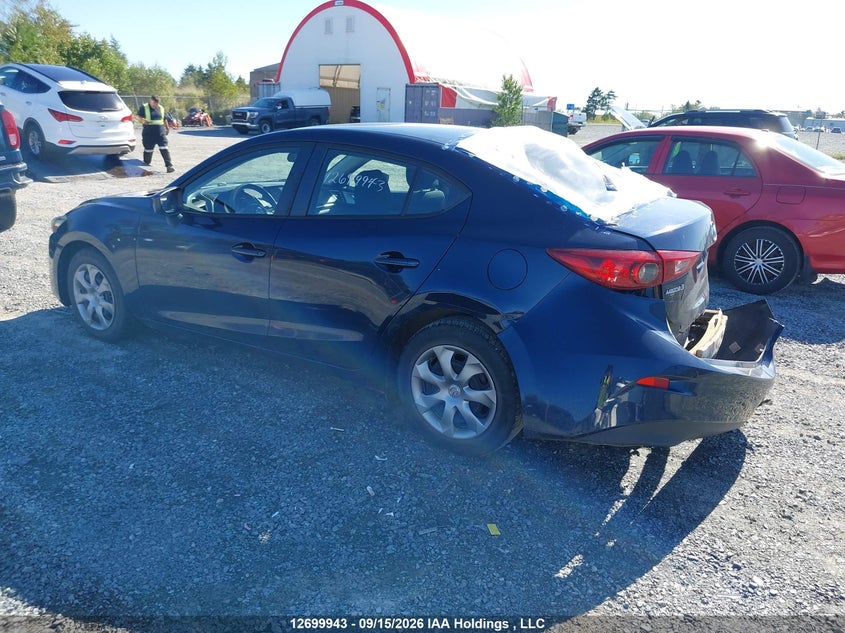 Vin: jm1bn1u72j1162005, lot: 3105302, mazda 3 sport 20183