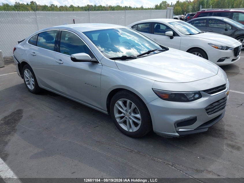2018 Chevrolet Malibu Lt, Удар сзади, IAAI, VIN 1G1ZD5ST5JF287729