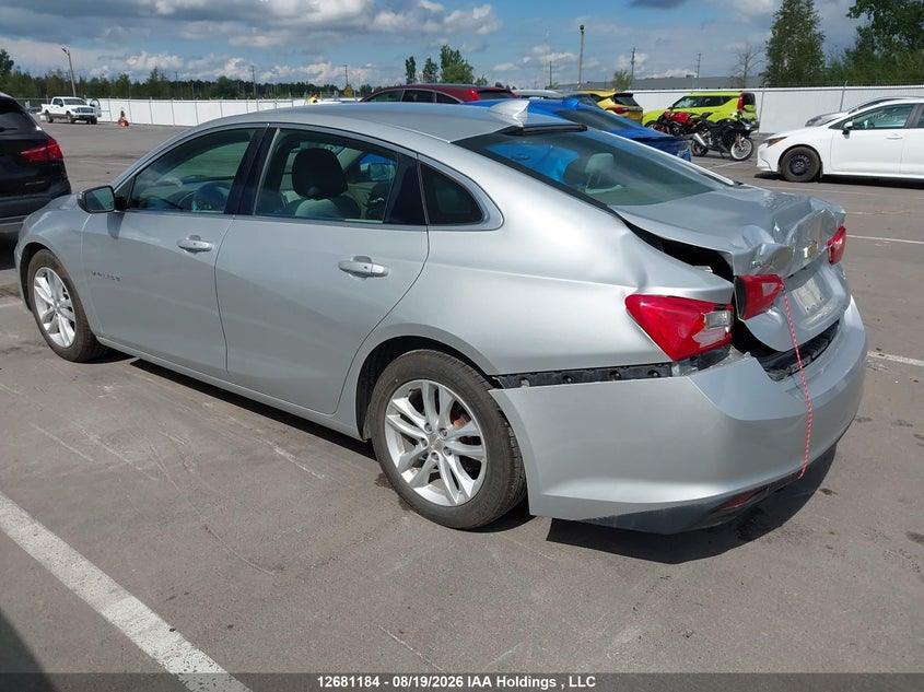Vin: 1g1zd5st5jf287729, lot: 3105320, chevrolet malibu lt 20183