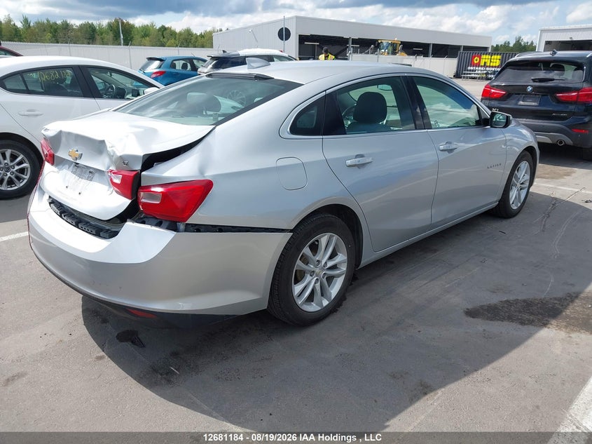 Vin: 1g1zd5st5jf287729, lot: 3105320, chevrolet malibu lt 20184
