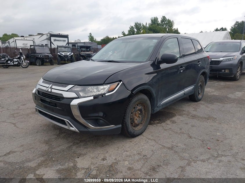Vin: ja4az2a38kz604614, lot: 3105327, mitsubishi outlander es 20192