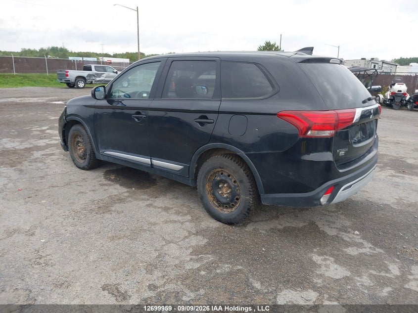 Vin: ja4az2a38kz604614, lot: 3105327, mitsubishi outlander es 20193
