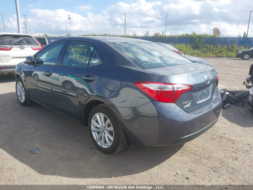 Vin: 2t1burhe2fc235578, lot: 3105332, toyota corolla le 20153