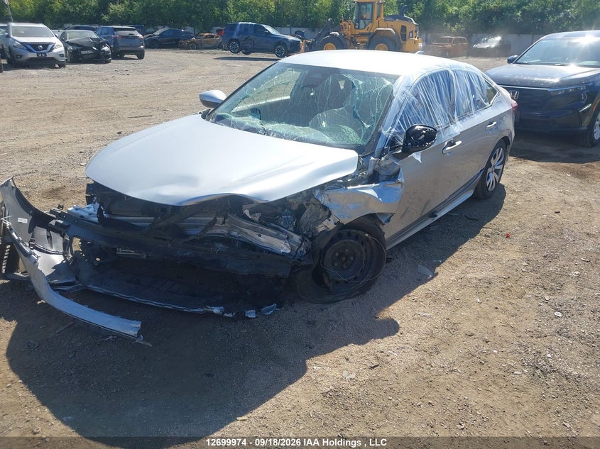 Vin: 2hgfe2f21sh101029, lot: 3105345, honda civic 20252
