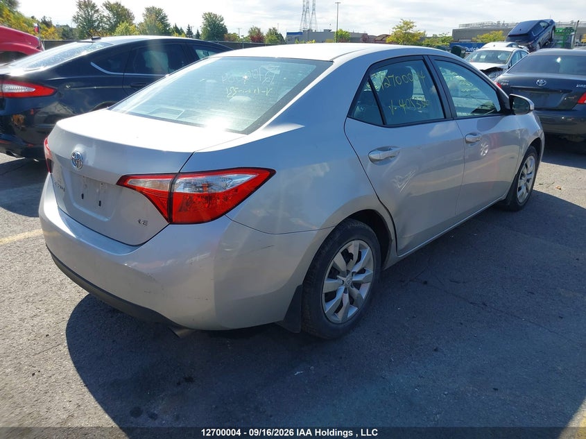 Vin: 2t1burhe7fc405336, lot: 3105378, toyota corolla l/le/le pls/prm/s/s pls 20154