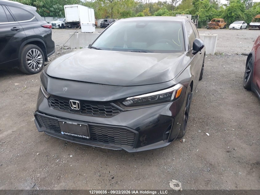 Vin: 2hgfe4f86th009772, lot: 3105410, honda civic sport hybrid/sport touring hybrid 20262
