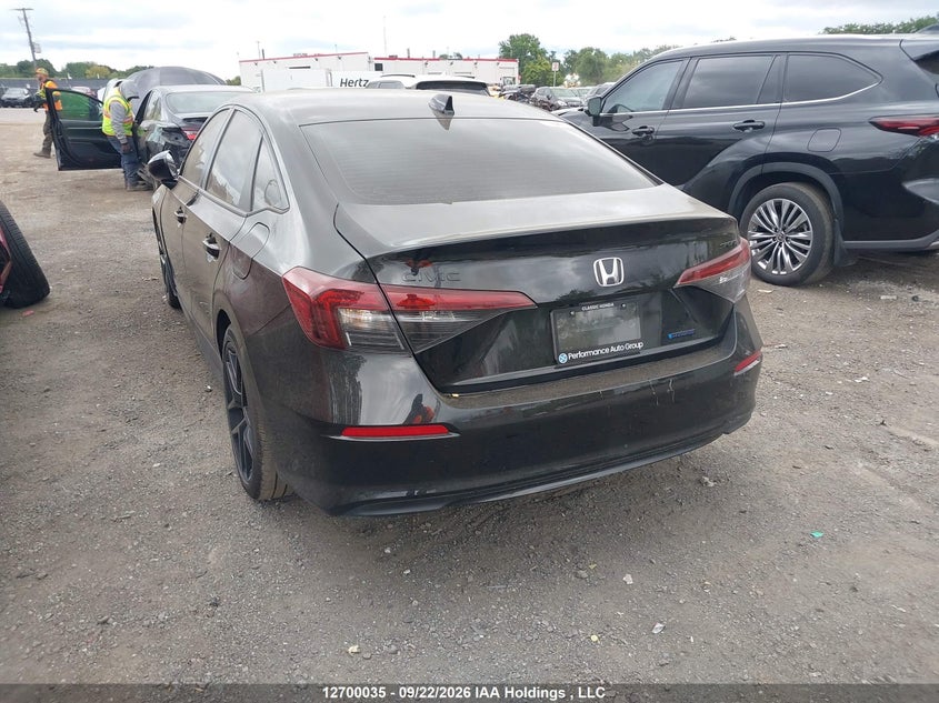 Vin: 2hgfe4f86th009772, lot: 3105410, honda civic sport hybrid/sport touring hybrid 20263