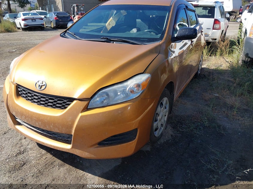 Vin: 2t1ku4ee1ac423606, lot: 3105430, toyota corolla matrix 20102
