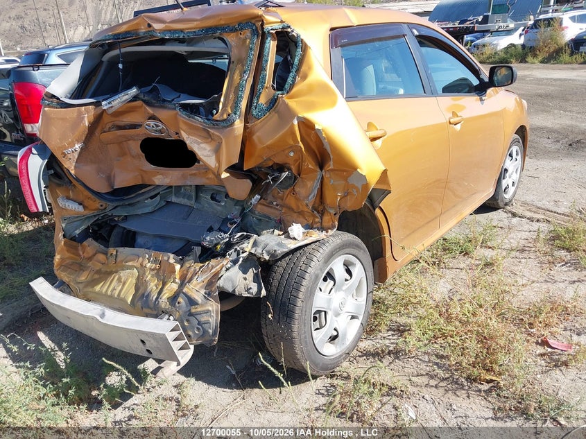 Vin: 2t1ku4ee1ac423606, lot: 3105430, toyota corolla matrix 20104