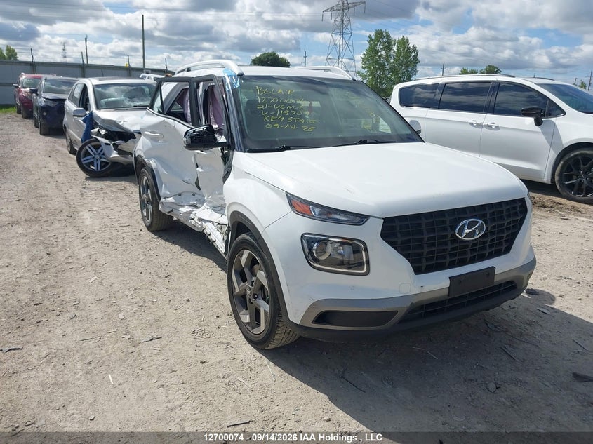Vin: kmhrc8a33mu119709, lot: 3105449, hyundai venue 2021 img_1