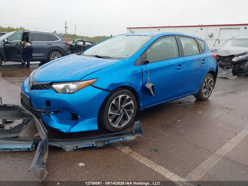 Vin: jtnkarje5gj515158, lot: 3105467, toyota scion im 20162