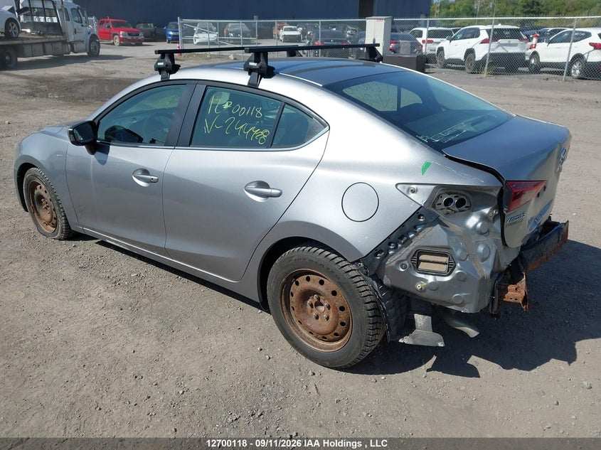 Vin: 3mzbm1v7xgm244428, lot: 3105494, mazda mazda3 gs 20163