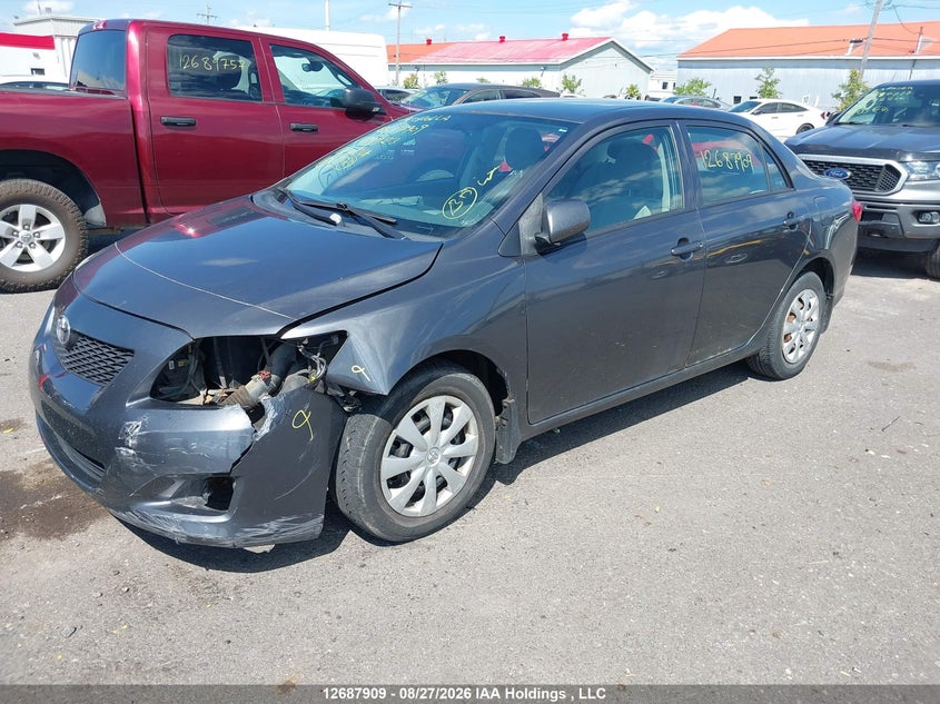 2009 Toyota Corolla, Front, IAAI, VIN 2T1BU40E29C179323 — photo 2