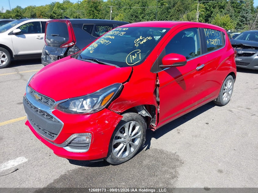 Vin: kl8cf6sa9kc728897, lot: 3105530, chevrolet spark 2lt cvt 20192