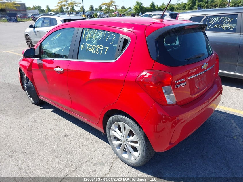 Vin: kl8cf6sa9kc728897, lot: 3105530, chevrolet spark 2lt cvt 20193