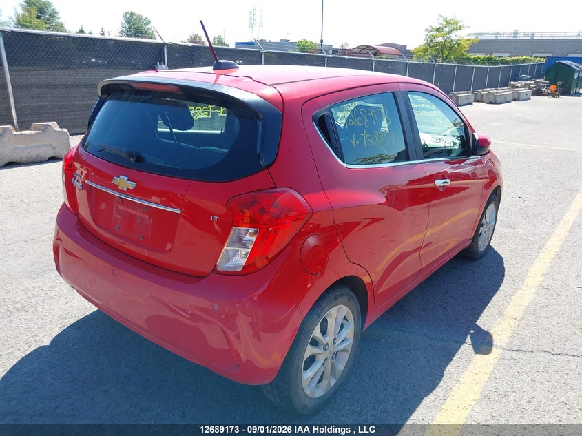 Vin: kl8cf6sa9kc728897, lot: 3105530, chevrolet spark 2lt cvt 20194