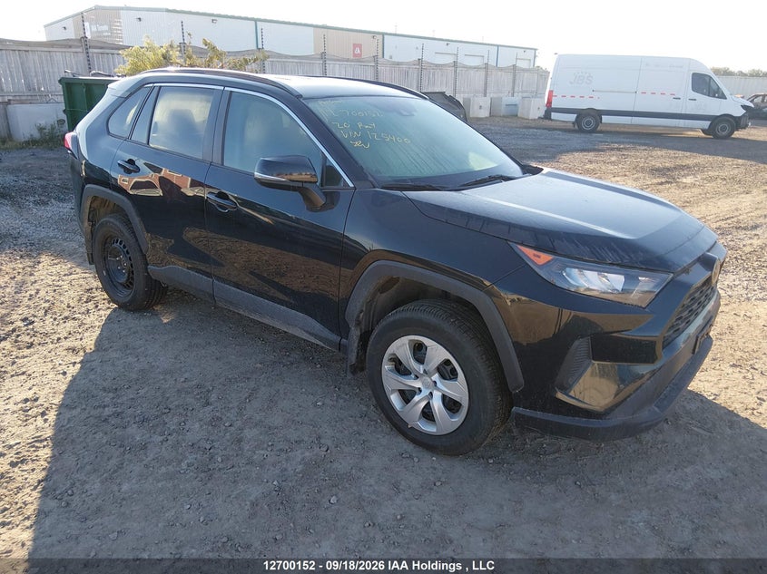 Vin: 2t3b1rfv5lc125400, lot: 3105548, toyota rav4 le 20201