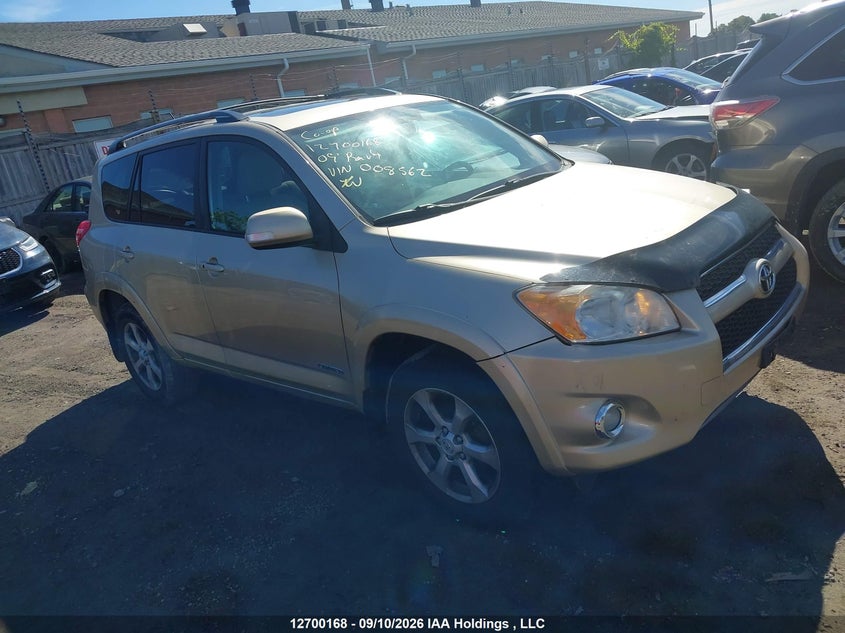 2009 Toyota Rav4 Limited, Front, IAAI, VIN 2T3BF31V99W008562