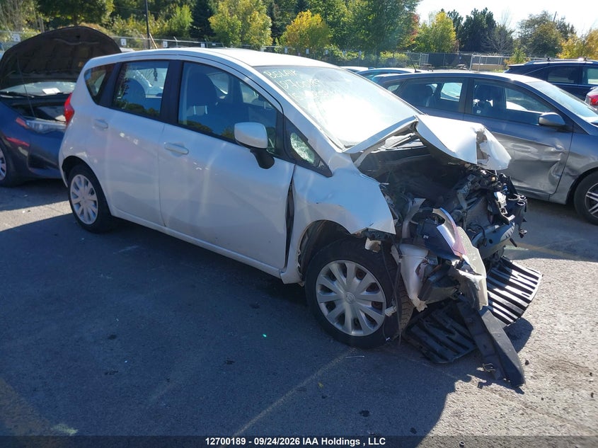 2015 Nissan Versa Note 1.6 S/1.6 Sl/1.6 Sr/1.6 Sv, Front, IAAI, VIN 3N1CE2CP8FL376561