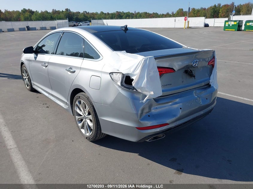 Vin: 5npe34af6fh064840, lot: 3105599, hyundai sonata sport/limited 20153