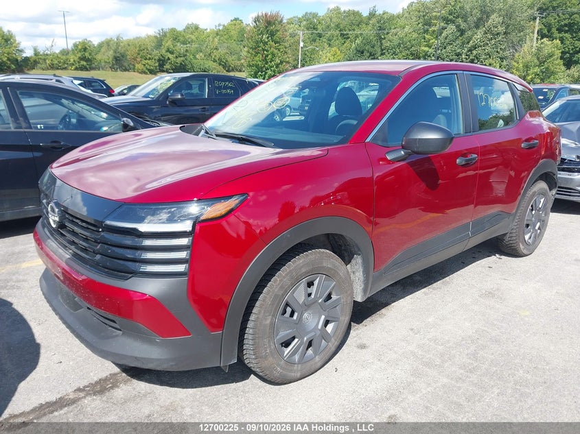 Vin: 3n8ap6bb4sl354017, lot: 3105621, nissan kicks s 20252