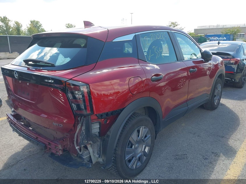 Vin: 3n8ap6bb4sl354017, lot: 3105621, nissan kicks s 20254